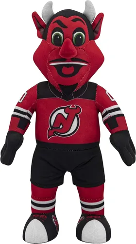 Miniatura 28 de Bleacher Creatures Anaheim Ducks Wild Wing - Figura de peluche de mascota de la NHL de 10 pulgadas (uniforme triangular verde azulado), una mascota