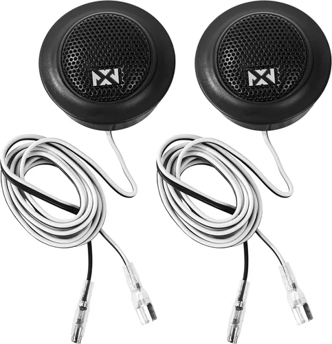 Miniatura 8 de NVX® NSP65KIT Altavoces de coche de 6.5", 600W máx., 200W RMS, sistema de 2 vías con componentes con tweeters de cúpula de seda y cruces pasivos