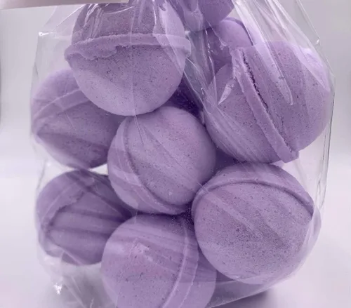 Miniatura 5 de Spa Pure Bombas de baño de vainilla y lavanda, hechas con manteca de karité, ultra hidratantes y mejores para todo tipo de piel, cada una de 1 onza