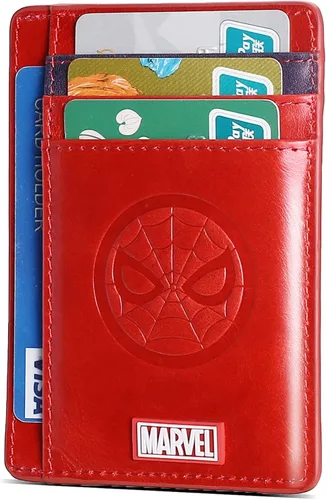 Miniatura 2 de IRON SPIDER Cartera, monocapa, doble pliegue, Araña roja, Marvel Hero
