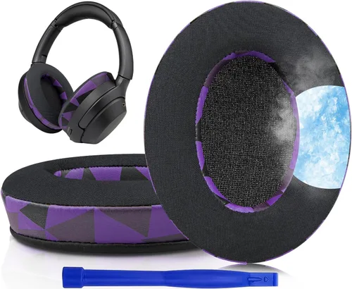 Miniatura 13 de SOULWIT Almohadillas de repuesto de gel refrigerante para auriculares Sony WH-1000XM3 (WH1000XM3), almohadillas con espuma de aislamiento de ruido