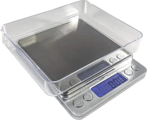 Miniatura 2 de Optima Home Scales TI-502 - Báscula de bolsillo (tamaño grande), color plateado