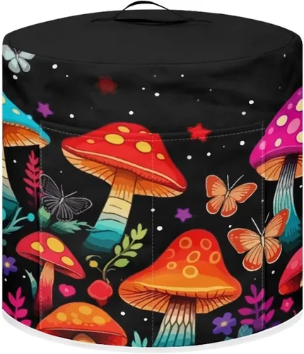 Miniatura 45 de DISNIMO Angry - Funda para freidora de aire para arrocera, protección contra el polvo, cubierta aislada para electrodomésticos de cocina con asa