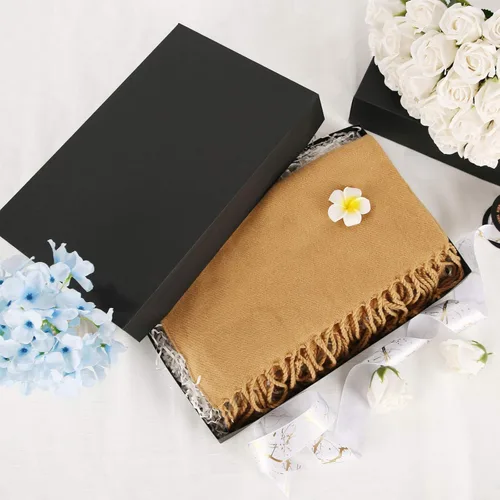 Miniatura 2 de JINMING 6 cajas de regalo extragrandes con tapas de 17 x 11 x 2.5 pulgadas para ropa, cajas de regalo negras, cajas de ropa para el día de la madre