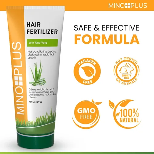 Miniatura 7 de Fertilizante orgánico para el cabello 5.29 oz - Formulado para prevenir la pérdida de cabello, con aceite de zanahoria