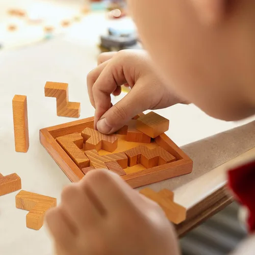 Miniatura 6 de Rompecabezas de Teaser Cerebral de Madera para Niños, Niños y Adultos. Nuevo Nivel de Desafío para Aquellos que Aman un Buen Entrenamiento Mental