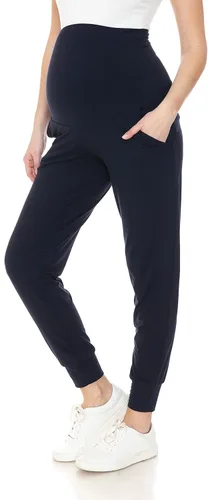 Miniatura 243 de Leggings Depot Pantalones de maternidad para mujer, sobre el vientre, pantalones deportivos casuales para descansar
