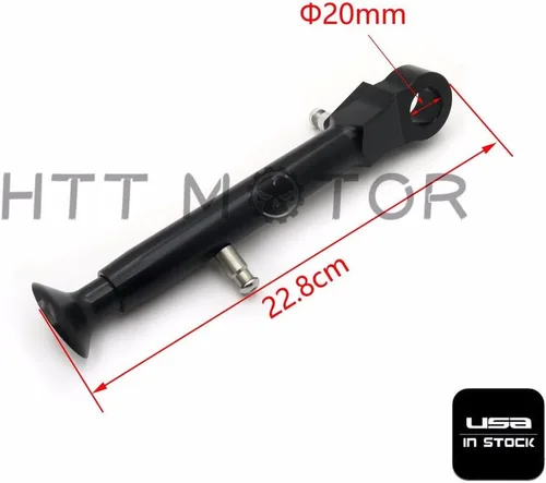 Miniatura 2 de AK-005- Soporte lateral ajustable negro compatible con YZF R1 98-08 R6 99-05 R6S 99-10