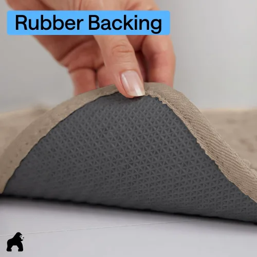 Miniatura 4 de GORILLA GRIP SOAKSTOPPER - Alfombra para puerta de perro, tapete absorbente lavable a máquina, atrapa la humedad, el lodo y la suciedad, secado Beige