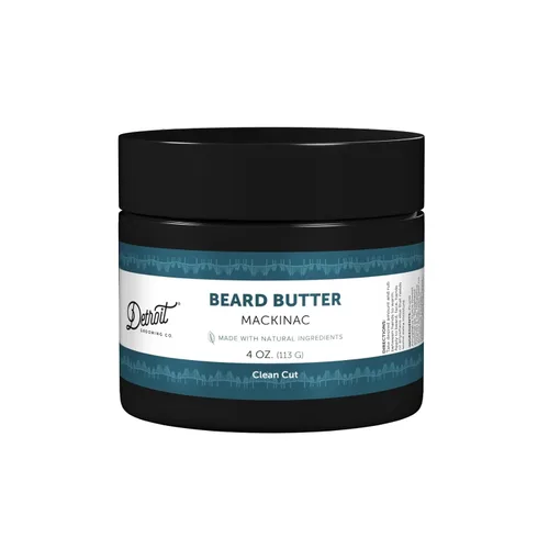 Miniatura 10 de Detroit Grooming Co. Mantequilla para barba para hombres Suaviza, espesa e hidrata con aceite de cártamo y manteca de karité Aroma 313, 2 onzas