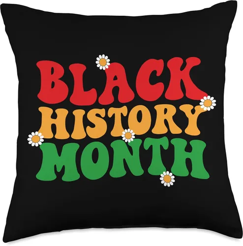 Miniatura 4 de Retro Groovy Black History Month Pride African American Throw Pillow