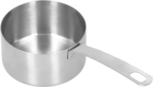 Miniatura 7 de Taza medidora con escala, cuchara medidora de acero inoxidable, cucharadita, accesorios de cocina, accesorio de cocina para medir ingredientes secos