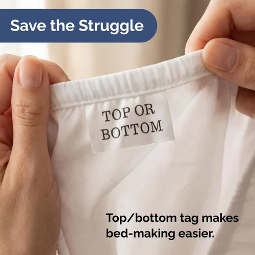 Miniatura 7 de Paquete de 16 sábanas bajeras - (16) sábanas bajeras tamaño Split King con bolsillos profundos - Ropa de cama a granel para hoteles, spas y Airbnbs