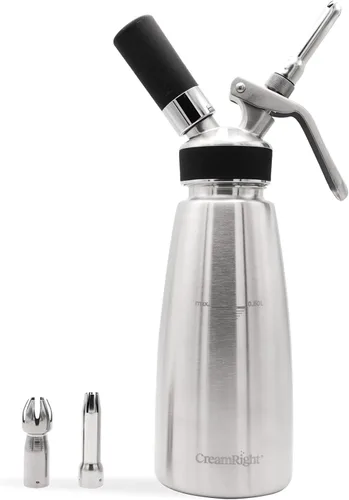 Miniatura 6 de CreamRight Ultra-Purewhip - Cargador de crema batida Cartuchos de crema batida de acero inoxidable duraderos aprobados por el chef de 0.28 oz