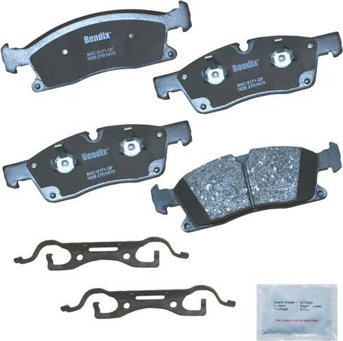 Miniatura 22 de Pastillas de freno delanteras cerámicas Bendix Priority1 CFC2302 para Hyundai Elantra 2021, Sonata 2022-2020, Kia K5 2023-2021