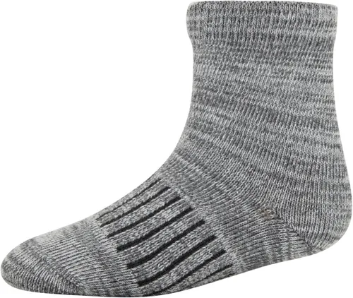 Miniatura 5 de PEDS Calcetines de crecimiento unisex para bebés con bolsa de lavandería de malla, 8 pares