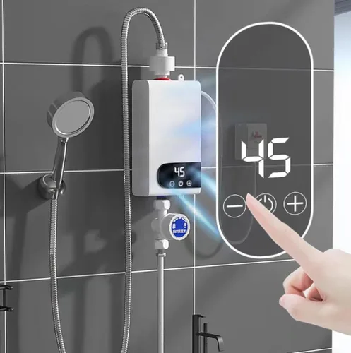 Miniatura 3 de Calentador de agua caliente instantáneo eléctrico Ducha eléctrica sin tanque Ducha Agua caliente Cocina Baño Calentador de agua instantáneo