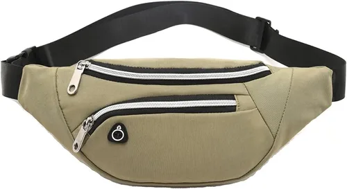 Miniatura 14 de Riñonera para hombres y mujeres, riñonera para entrenamiento, viajes y correr. (004)Negro