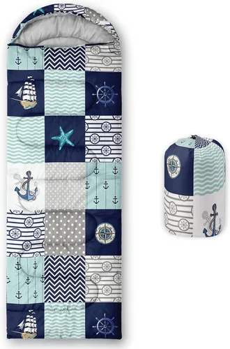 Miniatura 23 de HOSIMA Saco de dormir de mariposa para adultos y niños para campamento, saco de dormir ultraligero gótico negro para clima frío y verano.