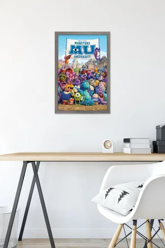 Miniatura 6 de Trends International Disney Pixar Monsters University - One Sheet Wall Poster, 14.725" x 22.375", Barnwood Framed Version