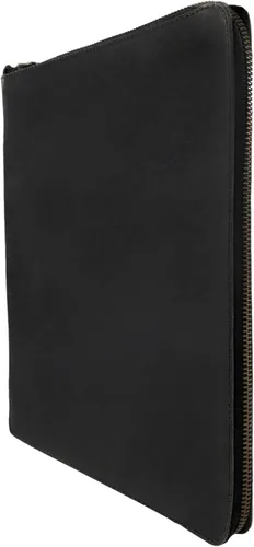 Miniatura 2 de Hide & Drink, Zippered Journal Cover for Moleskine Notebook, XL Size (7.5 x 9.75 in. Notebook NOT Included) Full Grain Leather, Handmade, Charcoal