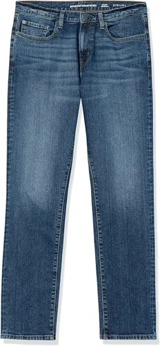 Miniatura 4 de Tienda Essentials - Jeans elásticos de ajuste atlético para hombre