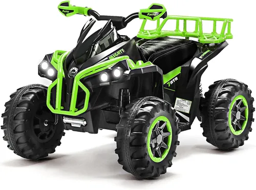 Miniatura 12 de SOAR Cuatro Ruedas - Vehículo Eléctrico Infantil de 4 Ruedas 3-6, Vehículo ATV para Montar con Batería de 12V, Quad para Niños con Luces LED