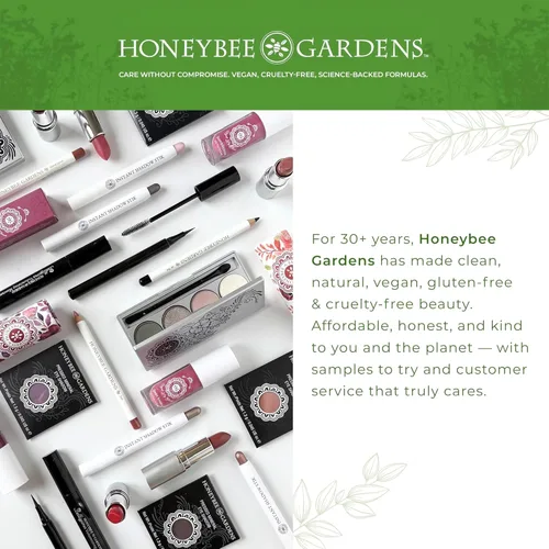 Miniatura 8 de Honeybee Gardens Delineador de labios irresistible, sombra rosa cálida Zen, delineador de labios de larga duración, deslizamiento suave, vegano