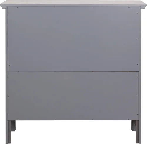 Miniatura 8 de eHemco Estantería de 2 niveles con 2 soportes arqueados, 29 pulgadas, gris