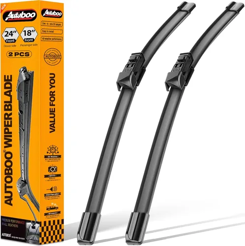 Miniatura 21 de AUTOBOO Juego de limpiaparabrisas de 26 + 23 pulgadas para Toyota Tundra 2007-2021 y Sequoia 2008-2020 2021 2022 - Reemplazo original de calidad