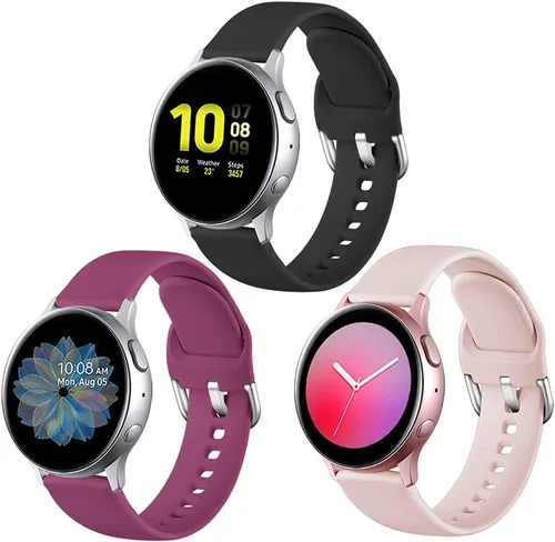 Miniatura 9 de Lerobo - Bandas compatibles con Samsung Galaxy Watch Active/Active 2 de 1.57 y 1.73 pulgadas/Galaxy Watch 1.65 pulgadas. Correa de reloj