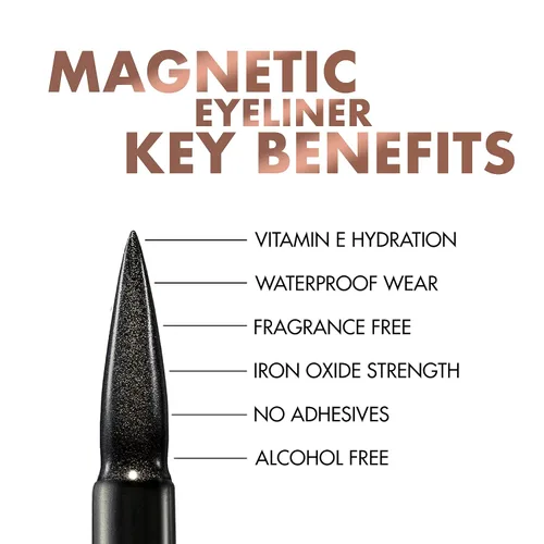 Miniatura 5 de MoxieLash Pestañas magnéticas con kit de delineador de ojos - Kit esencial Vol 2 - Pestañas postizas de aspecto natural - Pestañas atrevidas