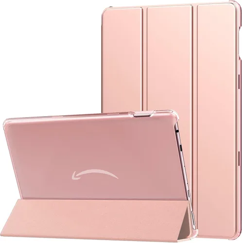 Miniatura 20 de MoKo - Funda para tableta Amazon Kindle Fire HD 10 (13ª generación, versión 2023) de 10.1 pulgadas, funda de piel sintética con soporte triple