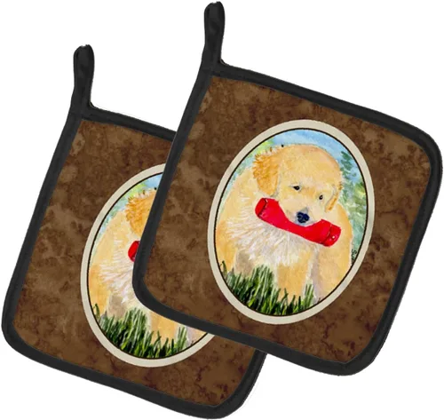 Miniatura 88 de Caroline's Treasures SS8617PTHD - Juego de soportes para ollas de cocina resistentes al calor, almohadillas calientes para horno para cocinar, Husky