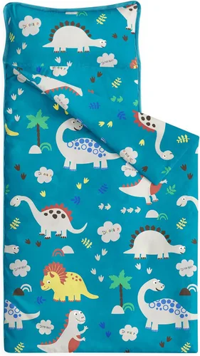 Miniatura 8 de Wake In Cloud - Tapete para siesta para niños pequeños con almohada y manta, tela 100% algodón, para niños de 3 años más en guardería, jardín