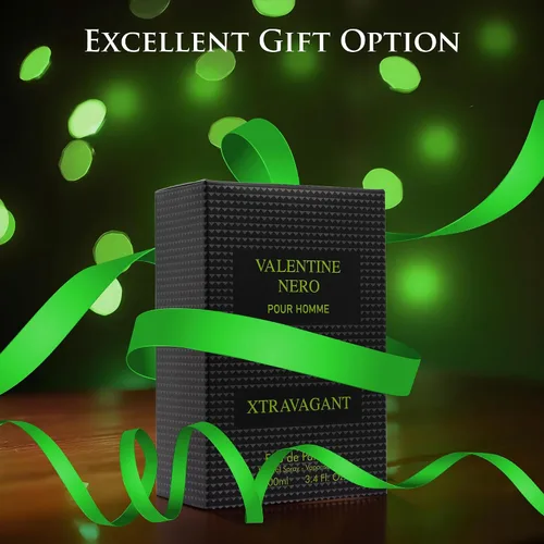 Miniatura 7 de Valentine Nero Xtravagant para Hombre - Fragancia Oriental Fougere - Notas Superiores de Bergamota Calabresa y Acorde de Café Espresso - Fragancias