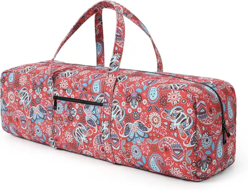 Miniatura 10 de Boulder Bee Bolsa para esterilla de yoga Gran portaesterillas de yoga con bolsillo para artículos mojados Regalos de yoga Bolsa de gimnasio