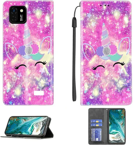 Miniatura 239 de Funda para Moto One Zoom compatible con Motorola One Zoom Phone Case Flip Stand Cover Magnetic Close YHD