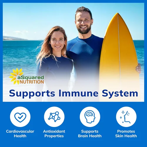 Miniatura 6 de aSquared Nutrition Suplemento de Quercetina 500 mg – 200 Cápsulas – Quercetina Dihidrato para apoyar la salud cardiovascular – Píldoras complejas