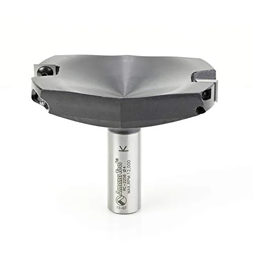 Amana Tool - Cortador de superficie de 4" diámetro 3/4" Shk (RC-2258), grado industrial
