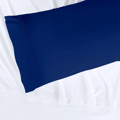 Miniatura 31 de Juego de sábanas de algodón de 600 hilos tamaño Queen dividido para base de cama ajustable, juego de sábanas de 4 piezas con bolsillo profundo