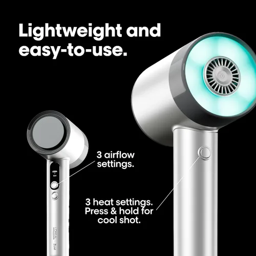 Miniatura 10 de Secador de Pelo AirLight Pro - Aumentado con Luz Infrarroja, Probado en Todo Tipo de Cabello, Secado Rápido Sin Daño