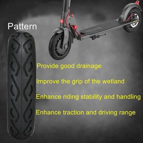 Miniatura 5 de Neumáticos sólidos para scooter eléctrico de 8.5 x 2, 8.5 pulgadas adecuadas para gotrax GXL V2, APEX Max, neumático sólido de scooter Fusion