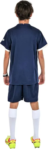 Miniatura 4 de PAIRFORMANCE Uniformes de fútbol para niños, camiseta deportiva de equipo y pantalones cortos para niños, ropa deportiva, unisex, de 4 a 14 años