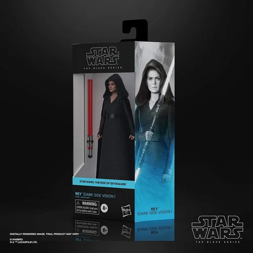 Miniatura 4 de STAR WARS The Black Series Rey (Dark Side Vision) Juguete a escala de 6 pulgadas, The Rise of Skywalker, figura de acción coleccionable, a partir