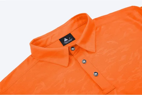 Miniatura 4 de SWISSWELL Camisas polo de manga corta para hombre, camisas de golf catiónicas con cuello