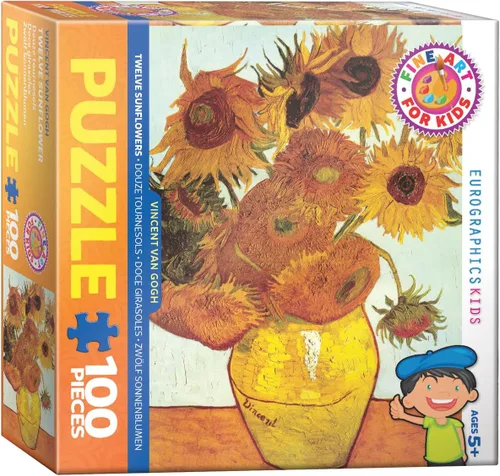 Miniatura 100 de EuroGraphics - Rompecabezas Pandas rojos