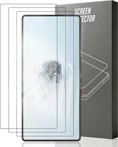 Miniatura 46 de Paquete de 3+2 protectores de pantalla de vidrio templado para teléfono (2a) / (2a) Plus con protector de lente de cámara, dureza 9H, película