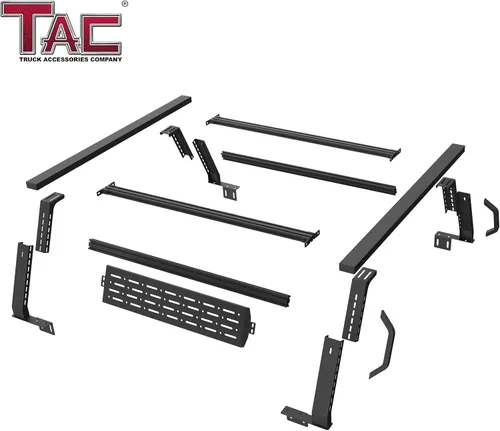 Miniatura 6 de TAC - Estante universal de 6 pies para caja de camioneta Silverado/Ram/Tacoma/F150/Ranger/Colorado/Frontier/Gladiator/Sierra/Canyon/Titan/Tundra