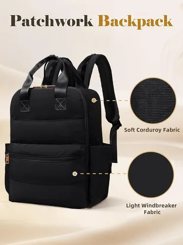 Miniatura 7 de MOMINSIDE Mochila para pañales - Bolsa de viaje esencial para bebé, bolsa de pañales para bebé, bolsa de pañales de artículos esenciales de viaje